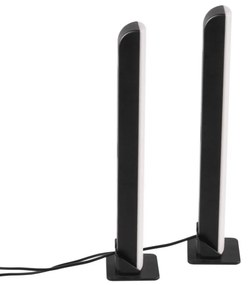 Polux GAMER 326591 Asztali lámpa 2x5W/LED RGBW IP20