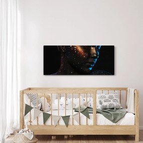 Csillogó nő képe (120x50 cm)