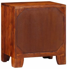 Éjjeliszekrény 40x30x45 cm tömör fa akácfa