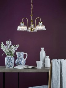 Dar Lighting klasszikus csillár maude sárgaréz darmau0342