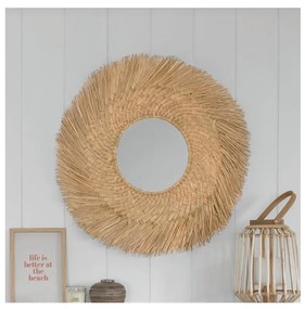 Atmosphera Atmosphera - Fali tükör AEL átm. 80 cm nád P6721