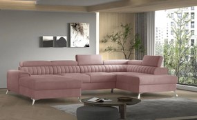 Lacante ülőgarnitúra, jobb, rózsaszín