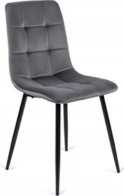 Szürke Bársony Étkezőszék. PERU Belföldi Raktárról