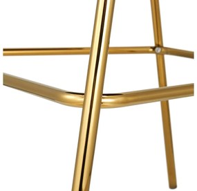 Bárasztal Dasmona 2 (sivohnedá + gold chróm zlatý). 1119484