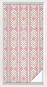 Ablakfólia öntapadós Adatvédelem Etnikai rombuszok 50x100 cm
