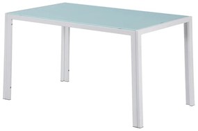 Mabel 6+1 étkező garnitúra fehér-fekete