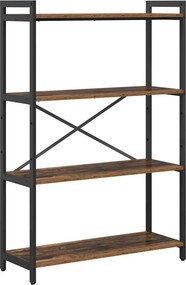 vidaXL Könyvespolc Régi fa 80 x 30 x 120 cm Faanyag