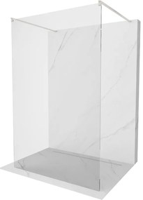 Mexen Kioto, Walk-In zuhany paraván 115 x 200 cm, 8 mm átlátszó üveg, csiszolt acél profil, 800-115-002-97-00