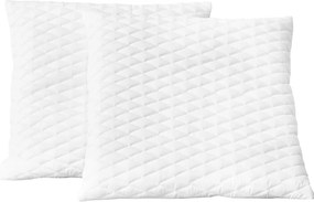 vidaXL 2 db memóriahabos párna 80 x 80 x 14 cm