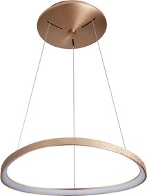 ITALUX 5355-848ROP-GB-3 MORFI Modern Led Függesztett Lámpa Fehér, Csiszolt Arany LED IP20