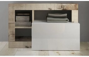 LENOR pad, fehér/barna