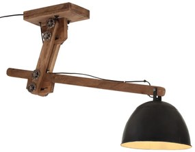 fekete mennyezeti lámpa 25 W 105x30x65-108 cm E27