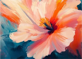 Kép - Festett virág (70x50 cm)