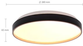 Brilagi - CALA LED 48W mennyezeti dimmer, 3000-6500K + távirányító