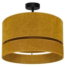 Duolla - Felületre szerelhető csillár DOUBLE 1xE27/15W/230V átm. 40 cm narancs