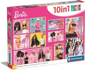 Barbie Girl 10 az 1-ben puzzle Clementoni