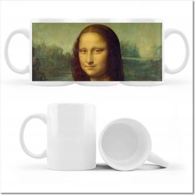 Mona Lisa fényképes bögre