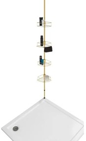 WENKO 24569100-Sarokpolc DOLCEDO 31x275 cm aranyszínű