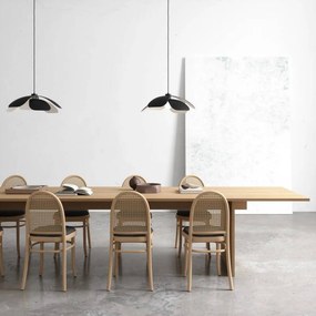 Nordlux modern skandináv függeszték maple fekete nor2220293003