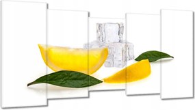 Vászonkép 150x80 Citrom negyed