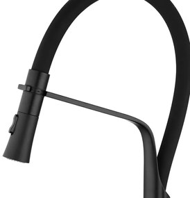 Konyhai csaptelep Rea Castor black mat
