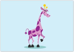 Poszterek A5 Szint Zsiráf a gyerekszobába