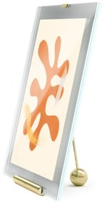 Aranyszínű üveg álló képkeret 26x30,5 cm Flute – Umbra