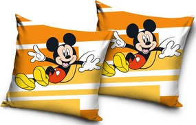 Disney Mickey Orange párnahuzat 40x40 cm Velúr