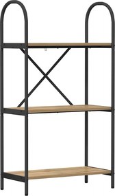 vidaXL Könyvespolc Artisan tölgy 60 x 30 x 109 cm Faanyag