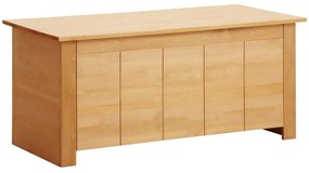 Natúr színű borovi fenyő tárolóláda 100x45 cm Bertram – Støraa