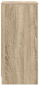 vidaXL Éjjeliszekrények 2 pcs Sonoma tölgy 40 x 30 x 467 cm Faanyag