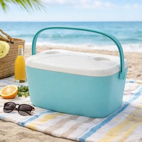 Hűtődoboz 20 L, türkizkék