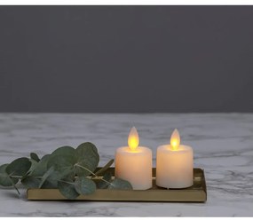 LED gyertya szett 2 db-os (magasság 6 cm) M-Twinkle – Star Trading