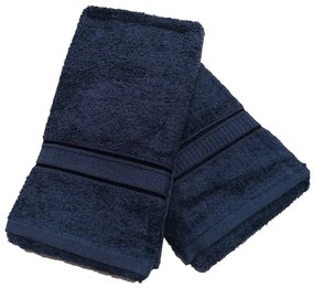 Homa premium kék NAVY törölköző 50x100 cm