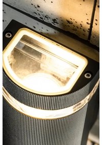 Lámpa Fali lámpa SILVA 2-irányú, GU10, MAX. 50W, IP54, AC220-240V, 50/60Hz, fekete