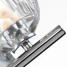 Quintiesse glamour fürdőszobai lámpa regalia csiszolt króm átlátszó elsqnregalia2pcbath IP44