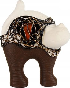 Macska Cica Figura Ólomüveg Ajándék