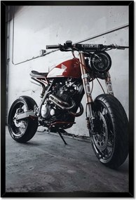 Poszterek keretben 40x60 Honda Motorkerékpár Garázs Moto
