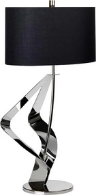 Elstead modern asztali lámpa ribbon fekete nikkel elsribbon-tl