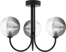 Dar Lighting modern mennyezeti lámpa jared matt fekete darjar0322-19