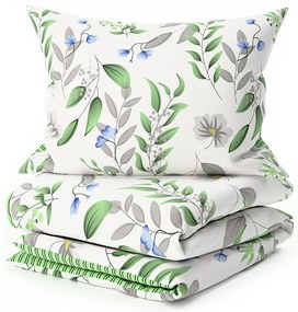 KARDA fehér pamut ágyneműhuzat Ágyneműhuzat mérete: 70 x 90 cm | 140 x 200 cm