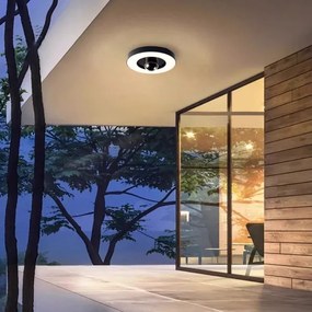 Immax NEO 07792L -LED Intelligens kültéri kamera lámpával RING 22W/230V Wi-Fi Tuya