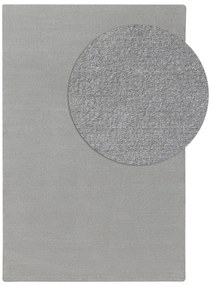 Washable Shaggy Rug Melvin Light Grey 160x230 cm