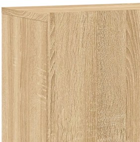 sonoma tölgy színű fali TV-szekrény 100 x 30 x 41 cm