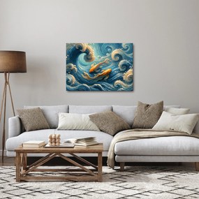 Kép - Aranyhalak (70x50 cm)