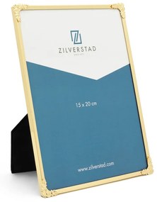 Aranyszínű fém álló-fali képkeret 16x21 cm Decora – Zilverstad