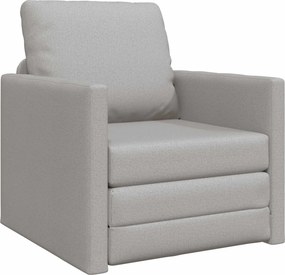 vidaXL Kanapéágy 60cm Felhőszürke szövet