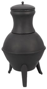 Öntöttvas teraszfűtő kályha, 70 cm