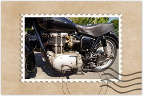 Poszterek 90x60 Junak Antik motorkerékpár