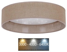Brilagi Brilagi - LED Mennyezeti lámpa VELVET STAR LED/24W/230V á. 40 cm  barna BG0316